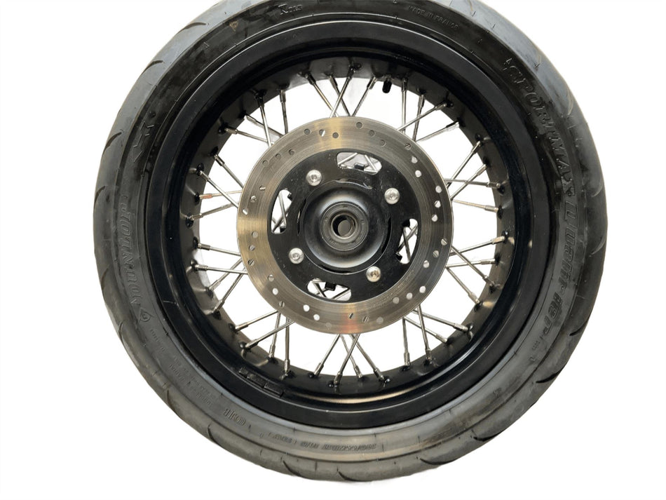 2016 Norton Dominator Rear Wheel Rim Spoke 17 Inch 180/55ZR17 NM010074