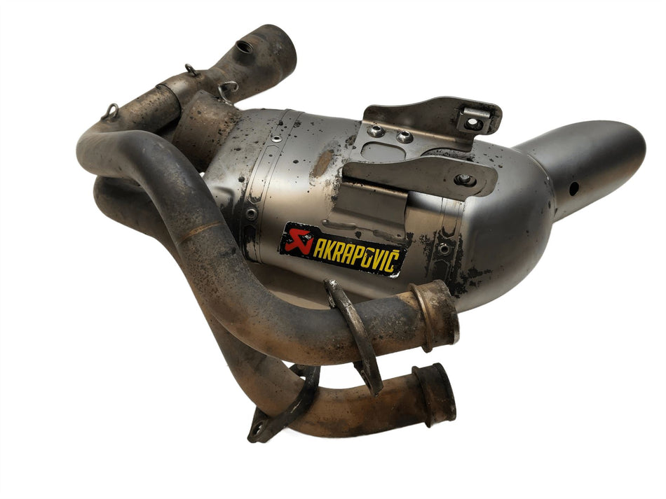 2018 Yamaha MT-07 Akrapovic Full Exhaust System MHAF003