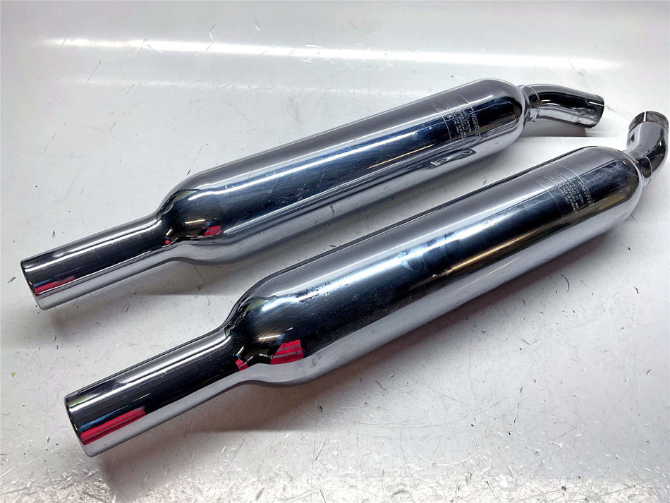 2008 Triumph Bonneville T100 Accessory Performance L&R Silencers