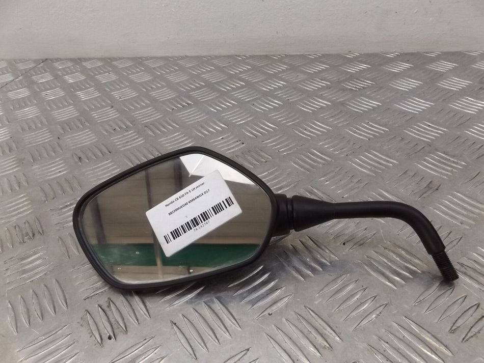 2014 Honda CB 650 F L/H Left Mirror - 002011