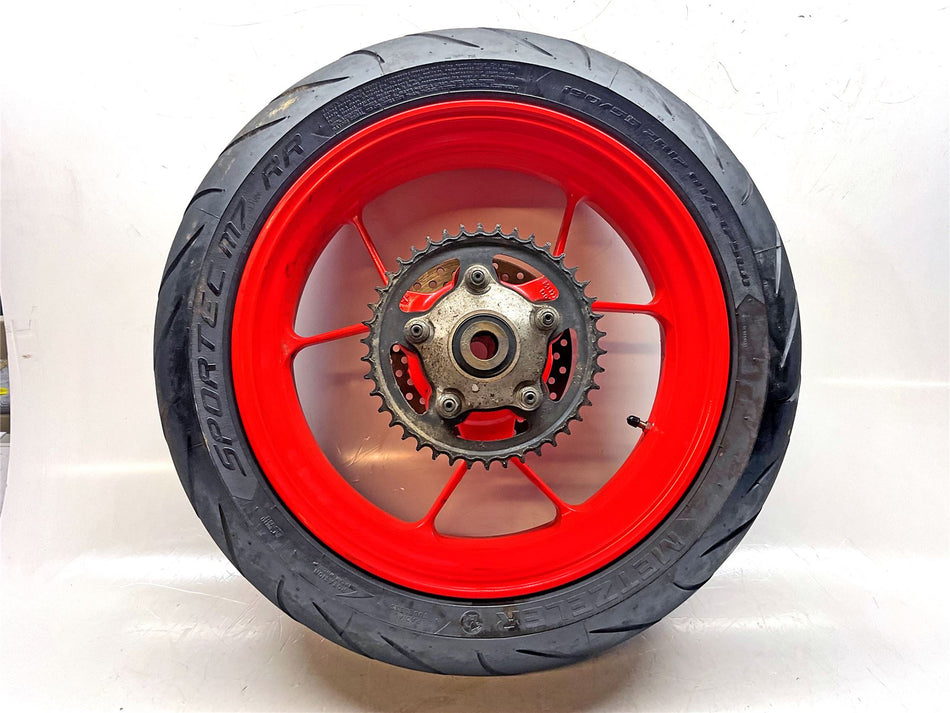 2016 Aprilia Tuono V4 1100 Factory ABS Rear Wheel, Tyre, Disc - 2B002118