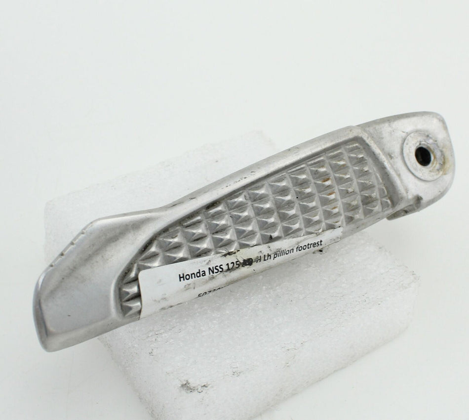 2015-2018 Honda NSS 125 Forza L/H Left Pillion Rear Footrest Footpeg 50730-K40-F