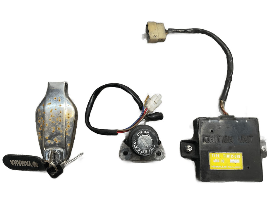 1980 Yamaha XS650 Full Lock Set Key Set ECU