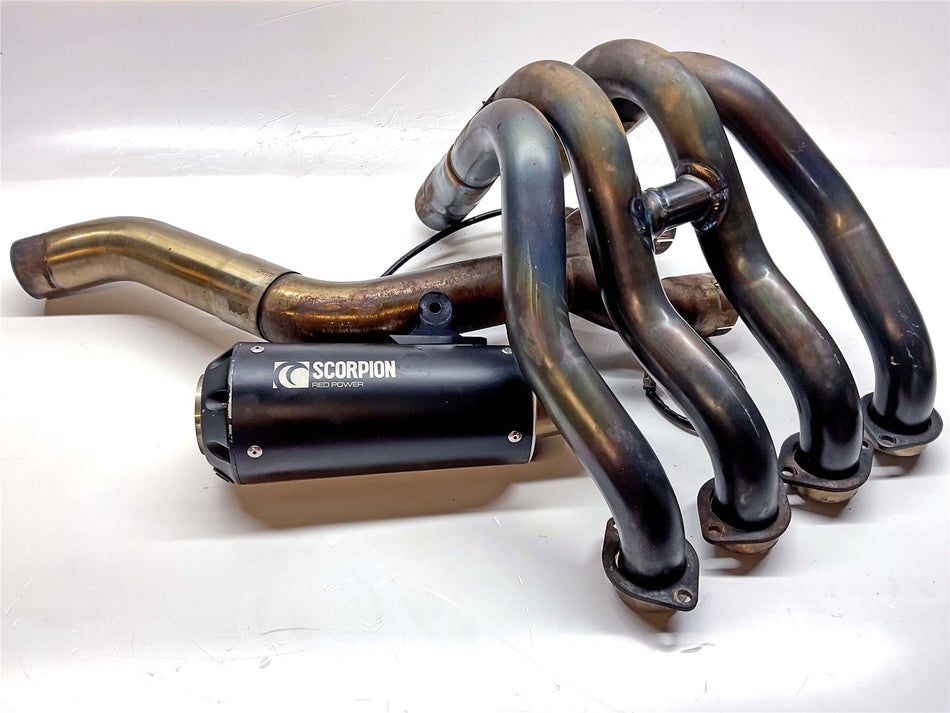 2024 Yamaha MT-10 SP Scorpion Red Power De-Cat System - RYA126SEO