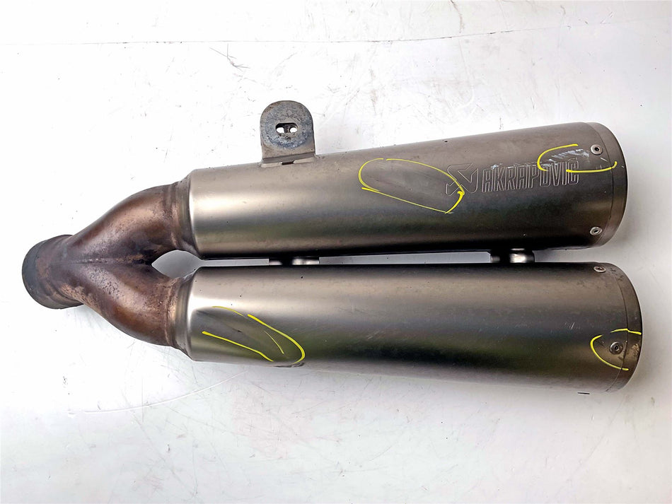 2017 BMW R Nine T Akrapovic Twin Silencer