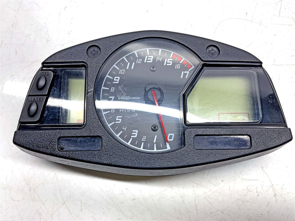 2017 Honda CBR600RR Speedometer - 12000 Miles - 37100MJCE11