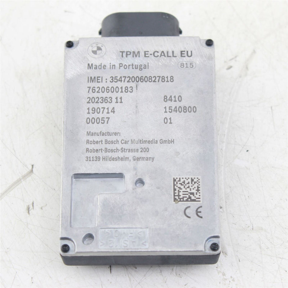 2019-ON BMW R1250 GS RALLYE TE Control Unit Telematics  - 84107915288