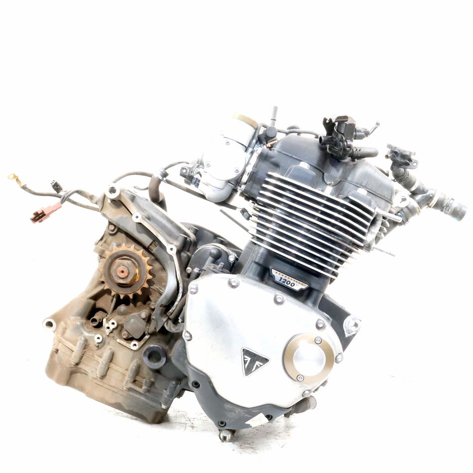 2022 TRIUMPH BONNEVILLE T120 Comp Tested Running Engine(14249 miles) - B49634