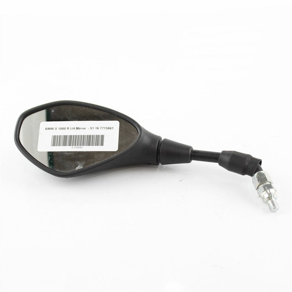 2014-2020 BMW S1000R L/H Left Mirror  - 51 16 7715861