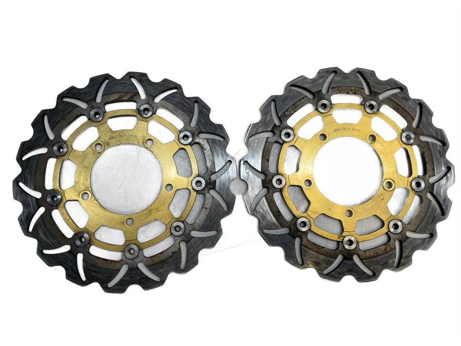 2006 Suzuki GSX-R1000 Front Brake Discs Pair 5921041G00